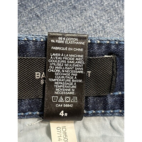 Womens Express Stella Boot Leg Low Rise Denim Blue Jeans Size 4 - Picture 9 of 11